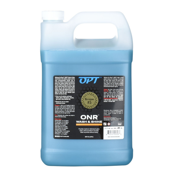 Optimum No Rinse ONRv5 - Version 5 - wash and shine 3780ml