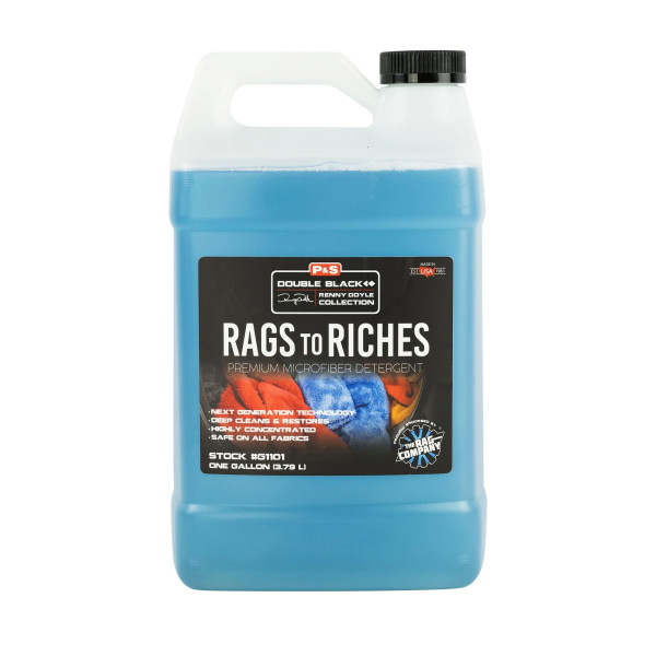 P&amp;S Mikrofaser Waschmittel R2R Rags to Riches The Rag Company