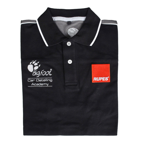 Rupes BigFoot Academy Polo-Shirt black line