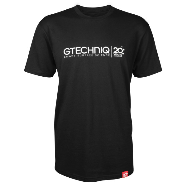 Gtechniq Black 20th Anniversary Vertical T-Shirt
