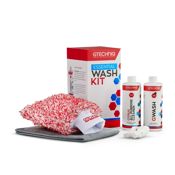 Gtechniq Essential Wash Kit Autowasch-Set GWash für die Handwäsche